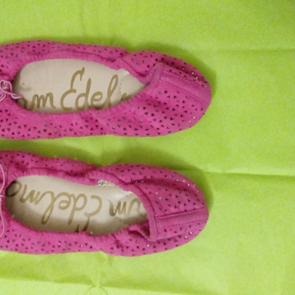 Sam Edelman Pink slip on for gitls - Picture 3 of 6